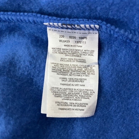 Columbia Women's Benton Springs Lapis Blue Fleece Jacket Size M Style WL6439 - Picture 12 of 12